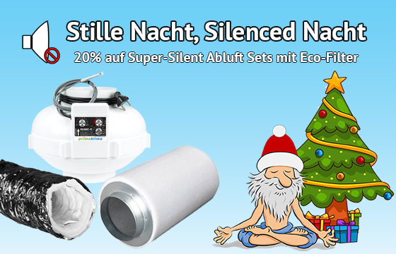 Super-Silent Abluft Sets mit 20% Rabatt