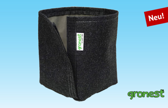 Easy umtopfen mit den Gronest Transplanter Stofftöpfen
