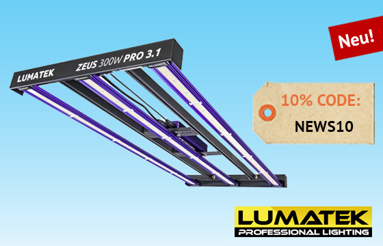Die neue Lumatek für rechteckige Growboxen