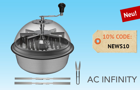 AC Infinity Bud Bowl Trimmer für Nass- und Trockenernte